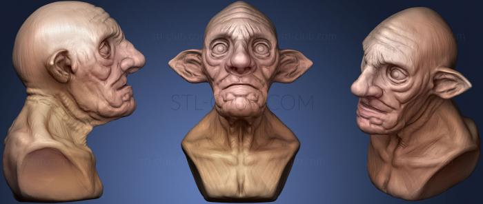 3D model Goblins Head (STL)